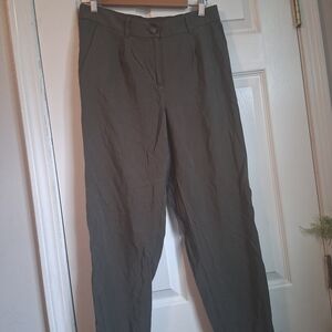 LOFT Green Chinos Classic Straight-Leg